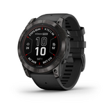 Garmin Fenix 7X Pro Sapphire Solar pametni sat, Carbon Gray DLC Titanium with Black Band
