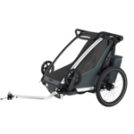 Thule Chariot Cross 2 Single prikolica za bicikl, Dark Slate