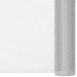 vidaXL Mrežasti zaslon od aluminija 60 x 500 cm srebrni