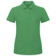 Majica kratki rukavi polo B&amp;C ID.001/women 180g trava zelena XL