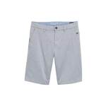 TOM TAILOR Chino hlače mornarsko plava / bijela 25338824