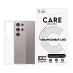 CARE by PanzerGlass® Flagship Case Clear w. Clear Frame Galaxy S25 Ultra