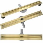 Tuš kanalica REA Neox Slim pro Gold 80