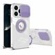 MM TPU IPHONE 13 PRO 6.1 CLEAR CAM AND RING, 2mm purple
