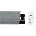 Lajsna za laminat ARBITON PVC Indo duljina 2,5m - visina 70mm - 133 oxford imitacija betona
