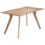vidaXL Blagovaonski stol od masivnog bagremovog drva 140 x 80 x 76 cm