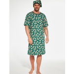 Men's shirt Cornette 109/15 653903 kr/r S-2XL green zelena