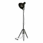 Crna podna lampa BePureHome Spotlight