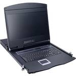 VRIJEDNOST 19 ''KVM konzola, 48 cm (19'') TFT (16: 9), VGA, USB, raspored tipkovnice CH Value 26.99.0132 KVM konzola