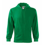 Gornji dio trenirke muški TRENDY ZIPPER 410 - XL,Zelena
