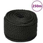 Radno uže crni 12 mm 250 m od polipropilena