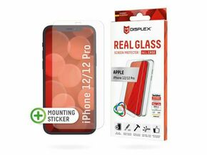 Zaštitno staklo DISPLEX Real Glass 2D za Apple iPhone 12/12 Pro
