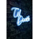 Ukrasna plastična LED rasvjeta, Til Death - Blue