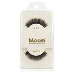 Bloom Natural trepavice od prirodne kose za lijepljenje No. 20 (Black) 1 cm