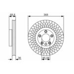 Kočni disk BOSCH 0 986 479 A33