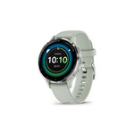 Garmin Venu 3S pametni sat, Silver Stainless Steel Bezel with Sage Gray Case and Silicone Band