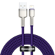 USB kabel za Lightning Baseus Cafule, 2.4A, 2m (ljubičasti)