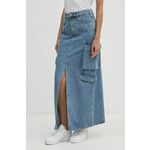 Suknja Sisley midi, ravna, 4AGWL0025