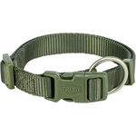 Trixie ogrlica za pse Premium S-M 30-45 cm/15 mm maslinasta