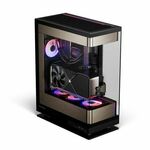 PHANTEKS Evolv Series X2 Tempered Glass DRGB Satin Black/Gold CAPH0196