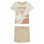 Guess Set majica i hlače N5GG05 K8HM4 Bež Regular Fit