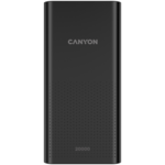 CANYON PB-2001 Power bank 20000mAh Li-poly battery, Input 5V/2A , Output 5V/2.1A(Max), 144*69*28.5mm, 0.440Kg, Black