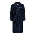 JACK & JONES Dugi kupaći ogrta� mornarsko plava / bijela