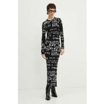 Desigual Haljina za svaki dan 24WWVK45 Crna Slim Fit