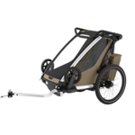 Thule Chariot Cross 2 Single prikolica za bicikl, kaki boje