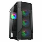 Cougar MX110 RGB PC Case, Mid-Tower Black 2BD2B-RGB-SY