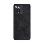 Nillkin Qin Leather Pro torbica za Xiaomi Poco X4 Pro 5G (crna)
