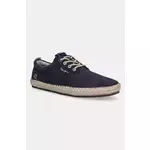 Espadrile od brušene kože Pepe Jeans TOURIST WEST boja: tamno plava, PMS10336