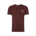 ALPHA INDUSTRIES Majica boja vina / bijela 4318220