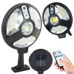 Solar 150 LED cestovna svjetiljka s PIR sezonom pokreta + daljinski upravljač