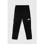 Dječje hlače The North Face PARAMOUNT CONVERTIBLE boja: crna, bez uzorka