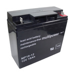 Baterija akumulatorska 12V 18 Ah 181x76x167 mm, Multipower