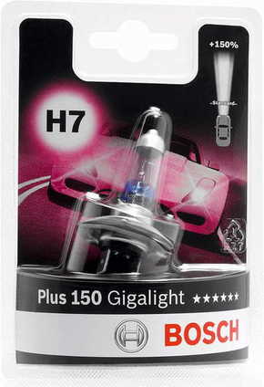 Bosch Plus 150 Gigalight H7 automobilska žarulja