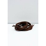 Corbby Brown Cotton Round Laces bijela
