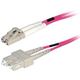 Transmedia Fibre optic MM OM4 Duplex Patch cable LC-SC 2m TRN-OM44-2L