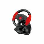 Kontroler za igre XLYNE EG103 (volan, PC, Playstation 2, Playstation 3, digitalni) crni, crveni