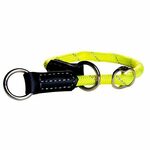 Rogz Ogrlica za pse Rope M 9mm ŽUTA