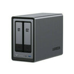 UGREEN NAS DXP2800, 2-bay, Intel N100, 8GB DDR5, eMMC 32GB, UGOS Pro