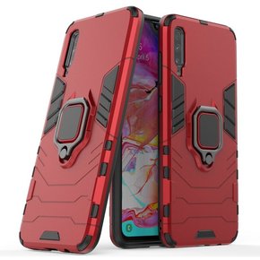 Ring Armor Case zaštitna futrola za Samsung Galaxy A70 crvena