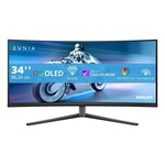 Philips 34M2C6500 monitor, OLED, 34", 21:9, 3440x1440, 175Hz, USB-C, HDMI, Display port, USB