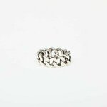 TwoJeys Cuban Ring Silver 52 mm