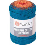 Yarn Art Macrame Cotton Spectrum 1317 Orange Blue