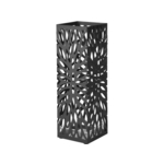SONGMICS Metal umbrella stand with hooks and drip tray LUC48B