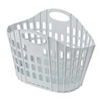 Sivozelena sklopiva košara za rublje Addis Flat Folding Laundry Basket