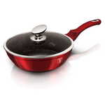 BerlingerHaus BH/1259N duboka tava sa poklopcem, 24 cm, Metallic Line Burgundy Edition