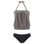 JETTE Tankini crna